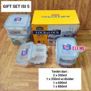 SPECIAL Lock n Lock gift set container makanan
