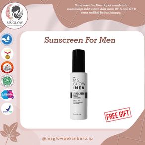 Sunscreen spray MS GLOW FOR MEN