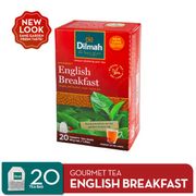 dilmah gourmet tea english breakfast - teh celup - tag tbag 20