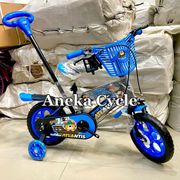sepeda anak roda empat cowok bmx atlantis leon rizky 12 inch stir eva