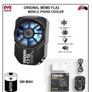 Memo FLA2 Rechargeable Phone Cooler/Kipas Pendingin Hp portable 300MAH