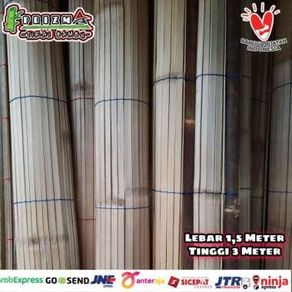 Promo Tirai bambu ati Lebar 1,5m x Tinggi 3m