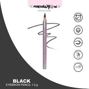 Marshwillow Pensil Alis Browlicious Eyebrow pencil Black by Natasha Wilona