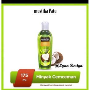 [175ML] [BPOM] Mustika Ratu Cemceman Cem ceman Isi 175ml | Perawatan Akar Rambut | Hair Oil | Tonic Rambut | Alami dari kelapa asli Lynn Design