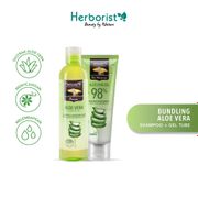Herborist Shampoo Aloe Vera + Aloe Vera Gel Tube - Bundling
