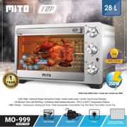 Oven Listrik Mito 28L / MO-999 / Oven Mito / Oven Top Mito MO999