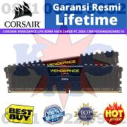 CORSAIR VENGEANCE LPX DDR4 16GB 2x8GB PC 2666 CMK16GX4M2A2666C16 Resmi