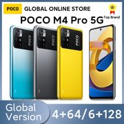 Versi Global POCO M4 Pro 5G NFC 4GB 64GB / 6GB 128GB Ponsel Pintar Android MTK Dimensi 810 6.6 "33W Pro 50MP 5000MAh