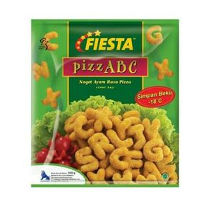 Fiesta Chicken Nugget Pizza ABC [500 gr]