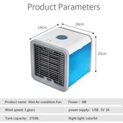 Murah Conditioner Mini - Air Aa-Mc4 Blue 8W Arctic Cooler Kipas - Best Zhpn_J1Uct