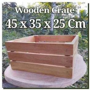 Kotak Penyimpanan Kayu / Wooden Storage Box