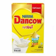 nestle dancow fortigro full cream 800gr-susu bubuk putih-kemasan box