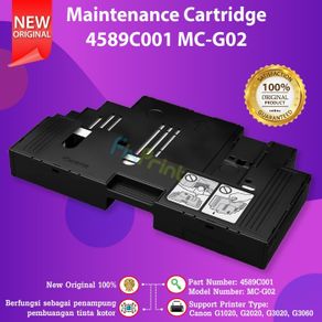 terjangkau maintenance cartridge mc-g02 busa pembuangan tinta canon - original