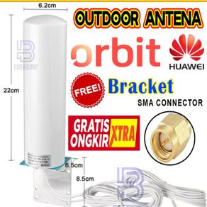 antena modem wifi 4g outdoor sma male huawei telkomsel orbit star zte - sma male 15 m