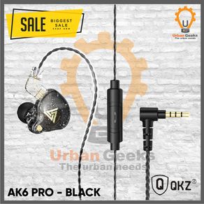 QKZ AK6 Pro Detachable Cable Sport Earphone with Mic