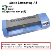 Mesin Laminating OR 330 S / Alat Laminating A3 / Mesin Laminator Kertas A3 Origin