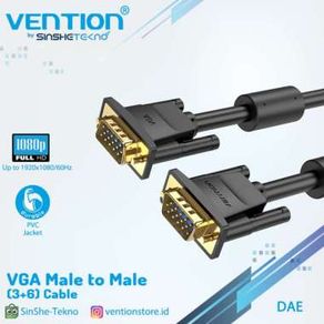 Vention DAE 15M Kabel VGA Male to Male with Ferrite Cores