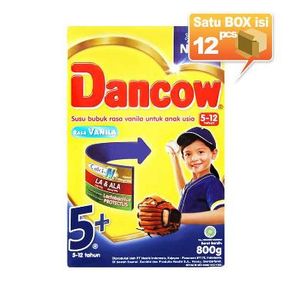 Dancow 5+ Vanila Susu Formula 800gr [12 pcs/karton]