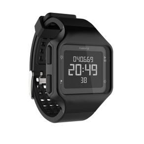 Decathlon Kalenji Jam Tangan W500+ Kotak Black - 8332149