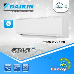 ac daikin 1 pk ftkc25tv star inverter 1 pk