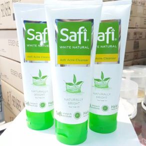 Safi White Natural Anti Acne Cleanser w/ Tea Tree Oil 50g/100g