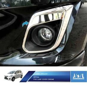 Baru JSL Cover Fog Lamp Suzuki Ertiga 2011 2015 Chrome Limited