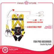 FULL BODY HARNESS ABSORBER DOUBLE BIG HOOK PRO GOSAVE