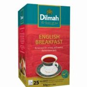 dilmah english breakfast tea/teh celupisi 25/foil envelope