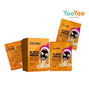 Yooyee Sachet Cocottee Black mud Face Mask BPOM / Brightening Peel Off Mask (1 pcs)