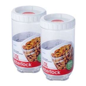 Lock N Lock Interlock Gift Set (2 Pcs) - Toples Tabung Makanan