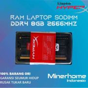 Memory RAM Laptop SODIMM DDR4 8GB 2666Mhz PC21300