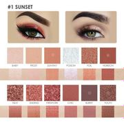 FOCALLURE SUNSET 12 Colors Eyeshadow Palette  FA50