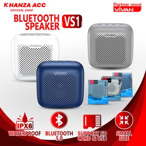 KHANZAACC Vivan VS1 Outdoor Bluetooth Speaker 5.0 Waterproof