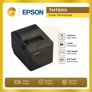 epson printer pos kasir thermal tm-t83iii usb serial rj11 tmt83 83iii - tmt82