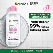 Garnier Micellar Water Pink 400 ml Skincare Pembersih Wajah & Makeup Remover