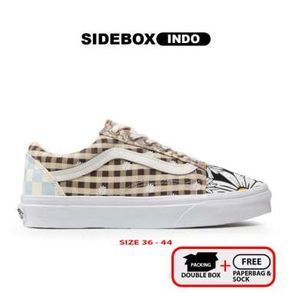 Sepatu Vans Old Skool Meadow Patchwork Multi True White Original Global 100%Bnib
