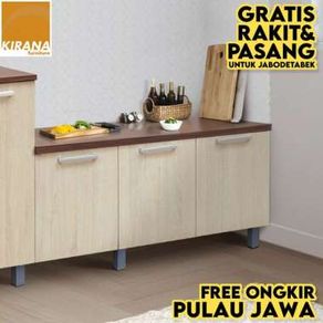 Kitchen Set Bawah / Lemari / Rak / Pintu Dapur Minimalis - Denver BCD 9120