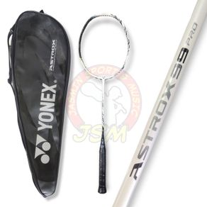 raket badminton yonex astrox 99 pro white tiger premium - pakai senar