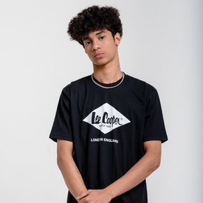 Lee Cooper T-shirt Logo Diamond Black