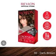 Revlon Colorsilk Hair Color Cat Rambut Pewarna Rambut Tanpa Amonia - Dark Black