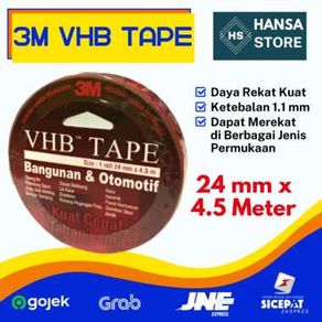 3M VHB Double Tape 24mm x 4.5m / Double Tape Mobil