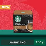 starbucks® americano house blend by nescafe dolce gusto 102g x 12pcs