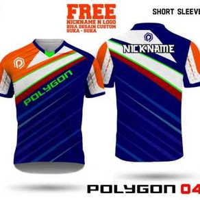 Jersey sepeda polygon b baju kaos bike