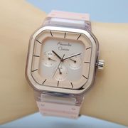 jam tangan wanita alexander cristie ac 2811 cewek rosegold peach