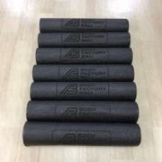 Yoga Mat PVC Custom Nama- Custom Logo- Matras Olahraga Yoga Tebal 6mm - Hitam Polos Saja