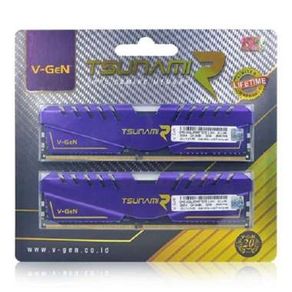 RAM DDR4 V-GeN TSUNAMI R 64GB 2666MHz (2X32GB)KIT RAM GAMING OVERCLOCK