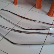 Garnish Lampu Depan All New Fortuner 2020 Chrome
