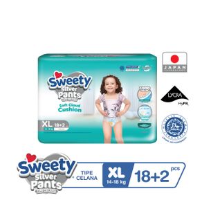 Sweety Silver Pants Soft Cloud Cushion XL 18+2s