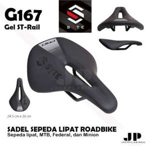 Sadel Sepeda Lipat Roadbike Syte G167 Gel Saddle St Federal Mtb Minion