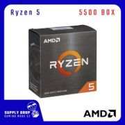 AMD Ryzen 5 5500 3.6Ghz Up To 4.2Ghz AM4 [Box] 6 Core